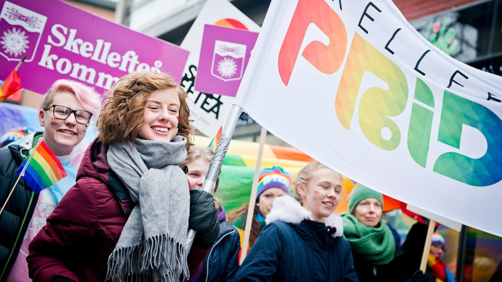 Skellefteå Pride är en välbesökt folkfest som firar tio år 2024.