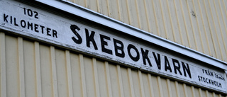 Omfattande och skrymmande järnvägsarbete pågår i Skebo