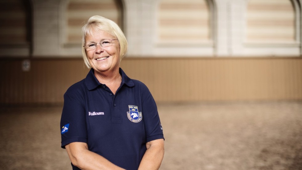Louise Etzner Jakobsson, som tävlar i dressyr, fyller 60 år den 9 juni, och var uttagen till Paralympics i sommar.