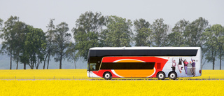 Osäker färd med expressbussen till Linköping 