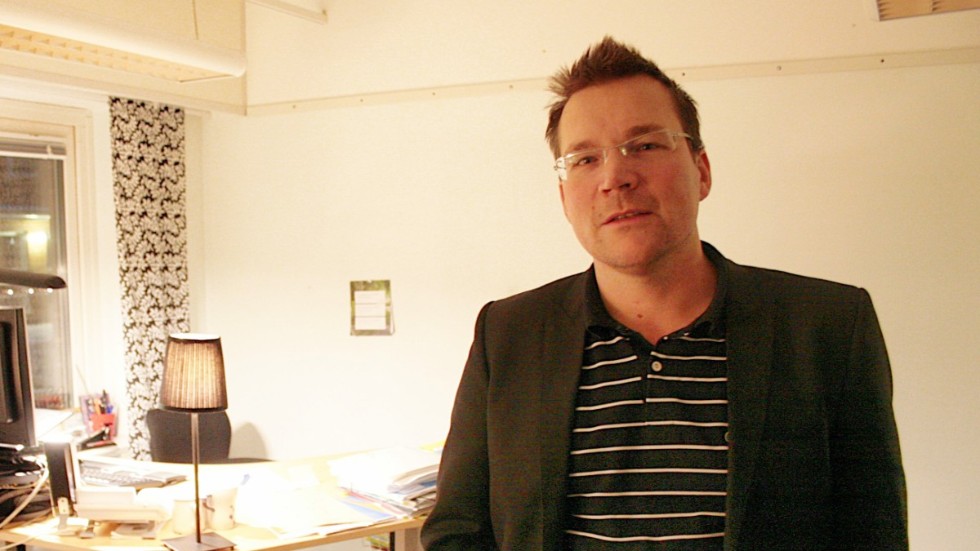 Lars-Erik Rönnlund, kommunchef och vd för Hultsfreds kommunala industribolag.