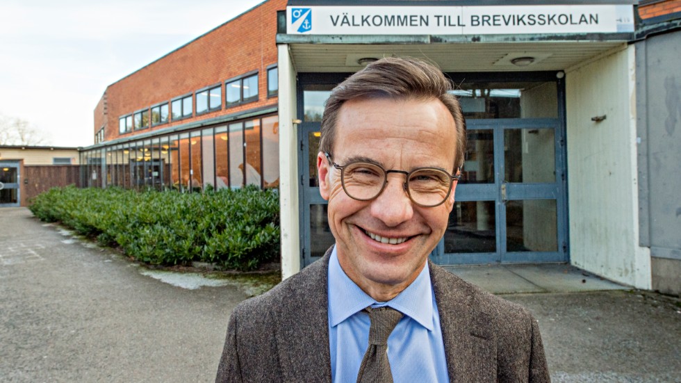 Insändarskribenten tycker att Ulf Kristersson (M) verkar ha en ny slogan. Arkivfoto