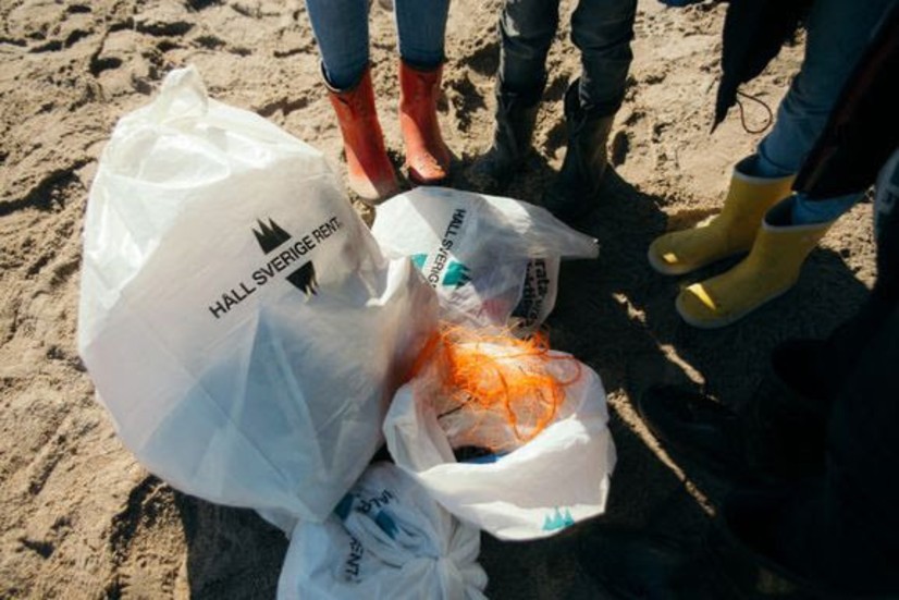 Plastartiklar dominerar. Bland de vanligaste fynden finns rep i plast, diverse plastförpackningar, plastkorkar och lock, fisknät och fiskelinor, plastpåsar och gummi (som däck och skosulor).