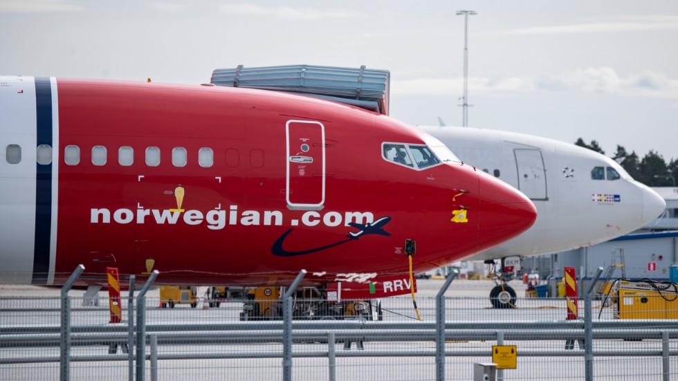 Norwegians pilot- och kabinbolag i Sverige och Danmark ansöker om konkurs. Arkivbild.