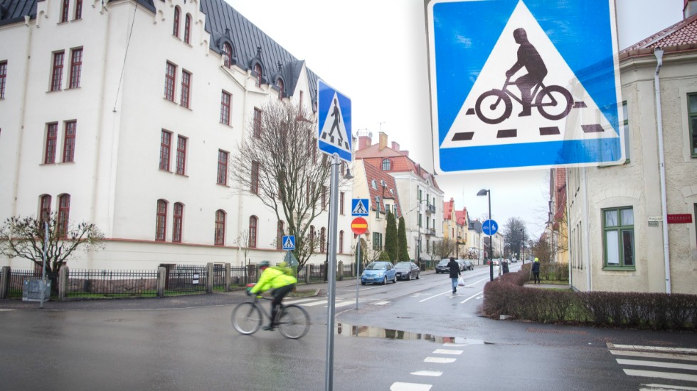 Uppmuntra till ökat cyklande och minska bilresorna. En del i vårt förslag är att göra om alla cykelpassager längs huvudleder och huvudcykelstråk till cykelöverfarter för att förbättra cyklisternas framkomlighet och säkerhet, skriver Eva-Lena Rudsäter och Fredrik Ivarsson med flera från Nätverket Grön Framtid.