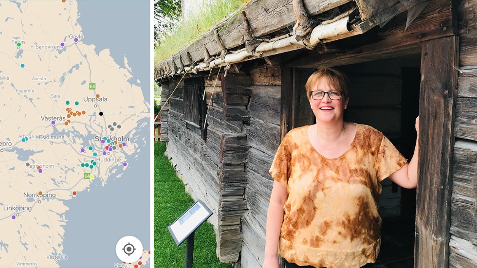 Jennie Fornedal är konsulent på Södermanlands hembygdsförbund och ansvarig för det nya projektet i samarbete med appen Storyspot.