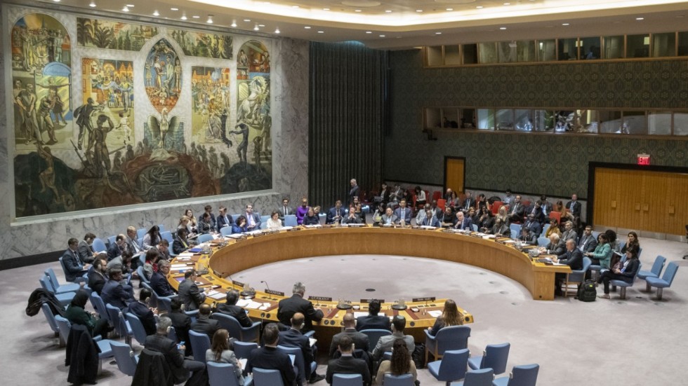 FN:s säkerhetsråd under ett möte i november 2019. Arkivbild.