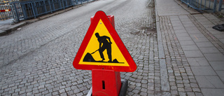 Vägarbeten påverkar trafiken i kommunen