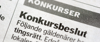 Hälften av länets konkurser har ägt rum i Norrköping