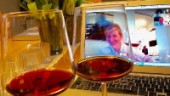Satsar på vinprovning on-line under coronakrisen