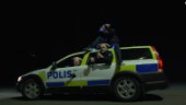 Vansinnesåkande "polisbil" har koppling till Uppsala