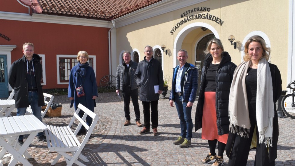 Hampus Thorstensson, Kristina Alsér, Thomas Svärd, Jakob Käll, Jocke Johansson, Aina Wiger och Anna Petersson ingår i styrgruppen Vimmerby tillsammans.