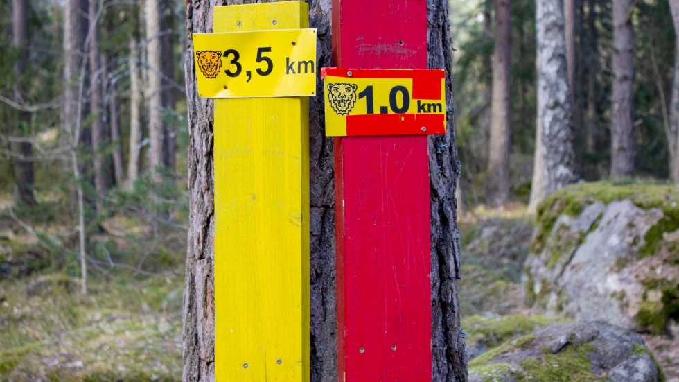 Insändarskribenten har lagt en Linköpingsförslag om enhetlig märkning av spår i bland annat Vidingsjö.