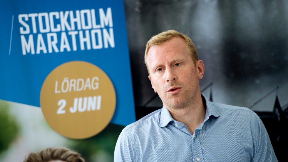 Marathongruppens vd Daniel Almgren, tidigare tiokampare i landslaget med meriter från bland annat friidrotts-VM i Berlin 2009. Arkivbild.