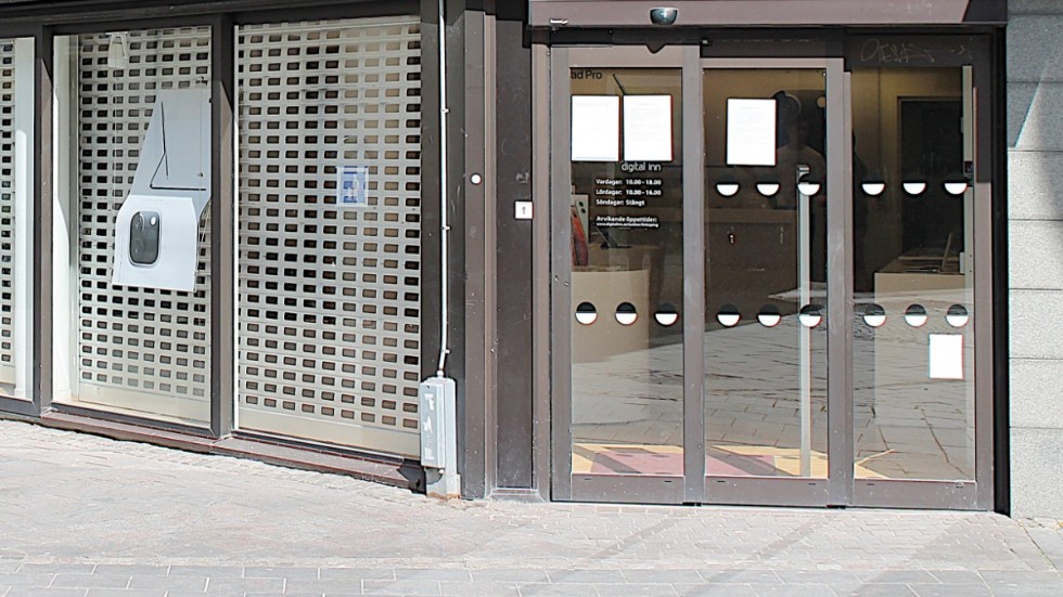Digital Inn på Tanneforsgatan har stängt sedan företaget försatts i konkurs.