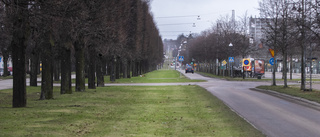 Vägen kan runda Norra Promenaden