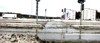 Nu byggs ny rondell – påverkar trafiken