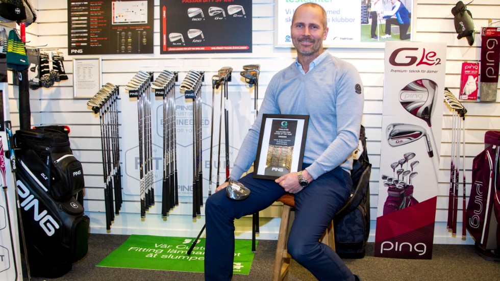 Joakim Hallbergs känsla för att anpassa klubborna till den enskilde individen har gjort att han är en av de tre nominerade till utmärkelsen Golfstore Ping custom fitter  of the year.