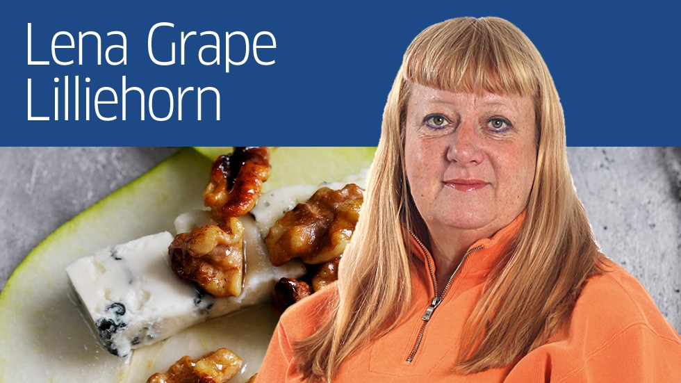 Päronmarmelad är en härlig partner till goda ostar tycker krönikören Lena Grape Lilliehorn.