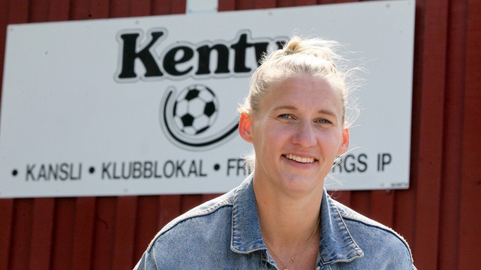 Maria Aronsson gjorde mål för Kenty.
