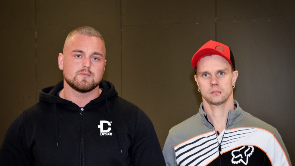 Calle Barkman och Robert Hansson siktar på att öppna Gymteknik någon gång under december månad.
