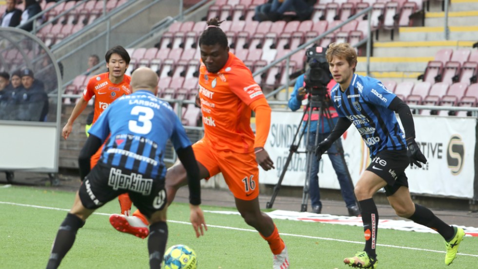 Samuel Nnamani kan ha gjort sin sista match för AFC Eskilstuna.