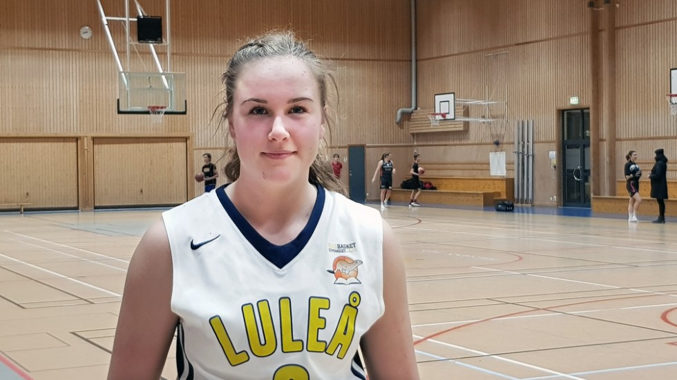 Matilda Åhlberg har skrivit på för Luleå Basket. 