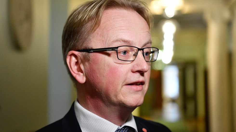 Socialdemokraten Fredrik Olovsson (S), ska leda den trygghetsberedning med företrädare för samtliga riksdagspartier som regeringen tillsätter. Arkivbild.