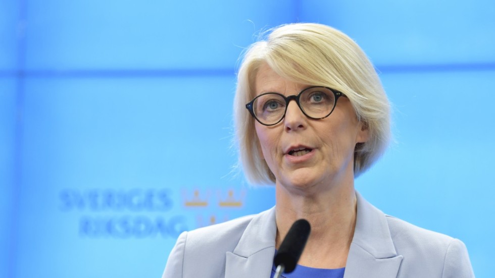 Moderaternas ekonomisk-politiske talesperson Elisabeth Svantesson.