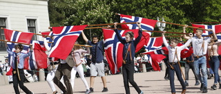 Dämpat nationaldagsfirande i Norge