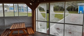 IFK Motalas rotunda vandaliserad