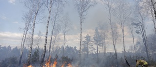 Större gräsbrand i Övertorneå 