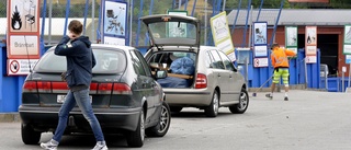Trafikljus ska minska trycket på Återvinningsgården 