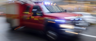Man avliden efter lägenhetsbrand i Karlskrona