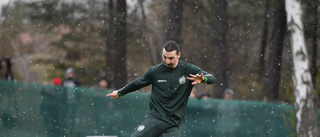 Zlatan spelar träningsmatch med Hammarby