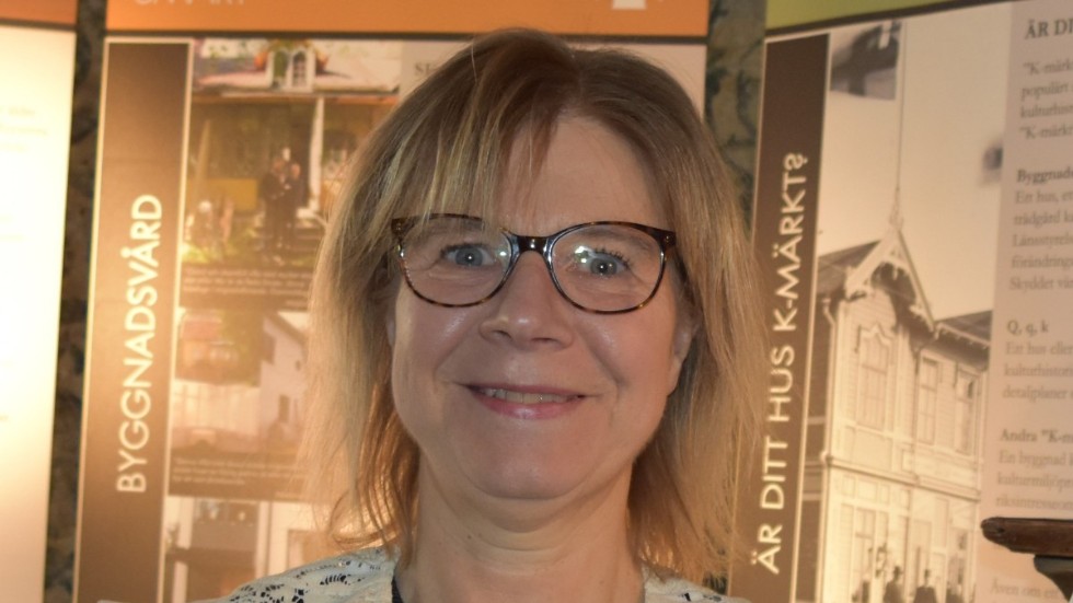 Gunilla Gustafsson, ansvarig för stadsmuseet Näktergalen.