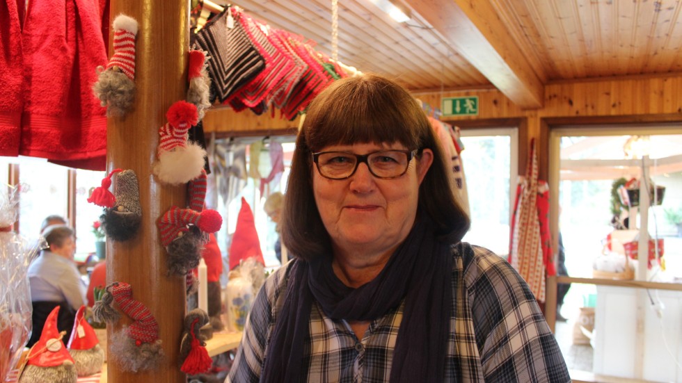Carina Englund har varit engagerad sedan Sommarros julmarknad drog igång för 26 år sedan.