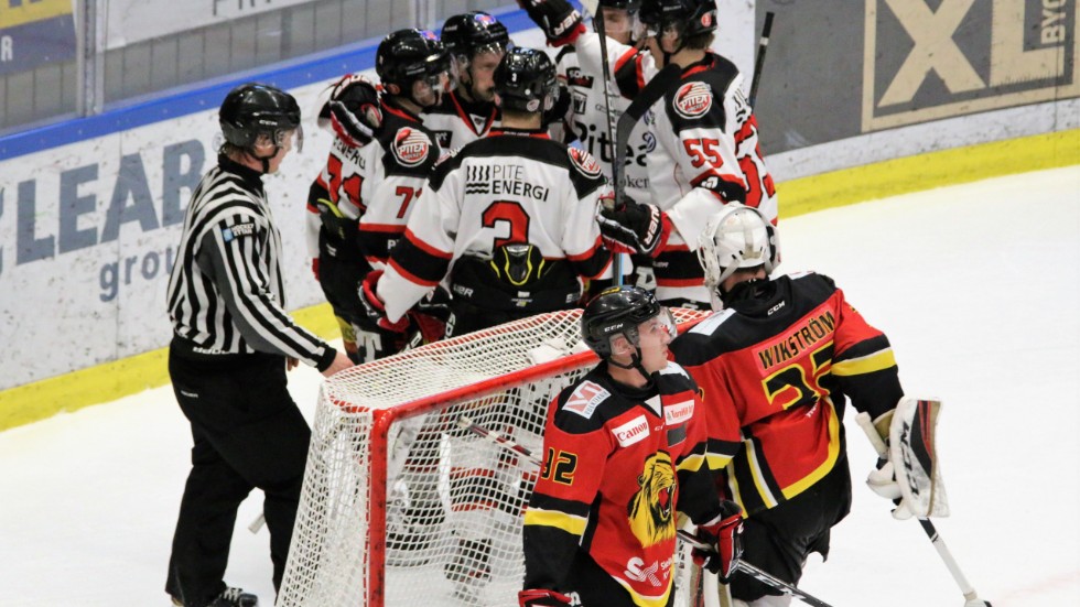 Piteå Hockey besegrade SK Lejon efter 4-1 och tre mål av Joakim Högberg.