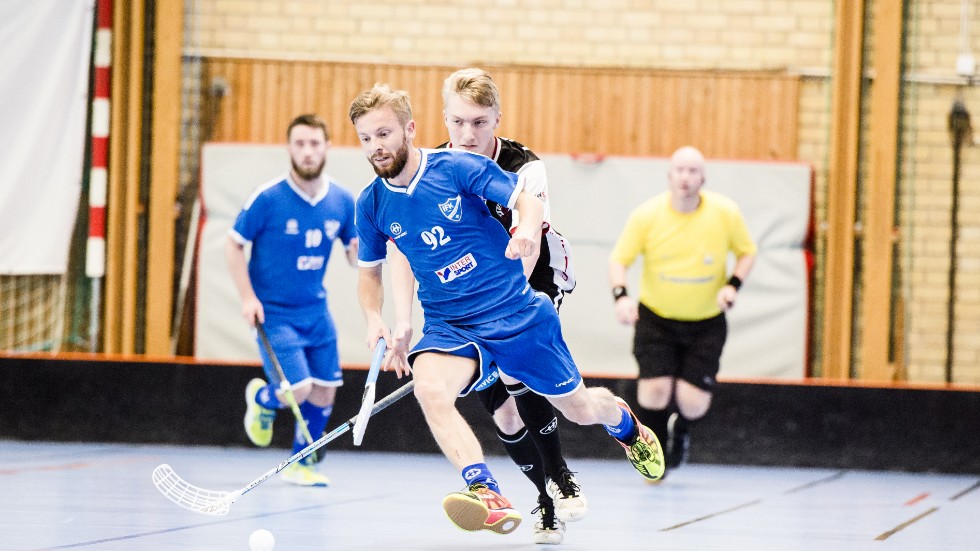 Jonathan Neander gjorde ett av IFK Gnestas mål under lördagen.