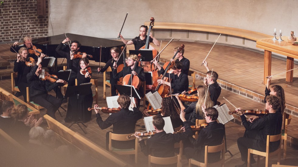 Edsbergs Kammarorkester på en bild från 2018.