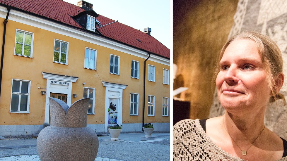Susanne Thedéen, chef vid Gotlands Museum, poängterar att det bara är byggnaden som kommer hålla stängt. Själva konstverksamheten fortsätter på annat håll. 
