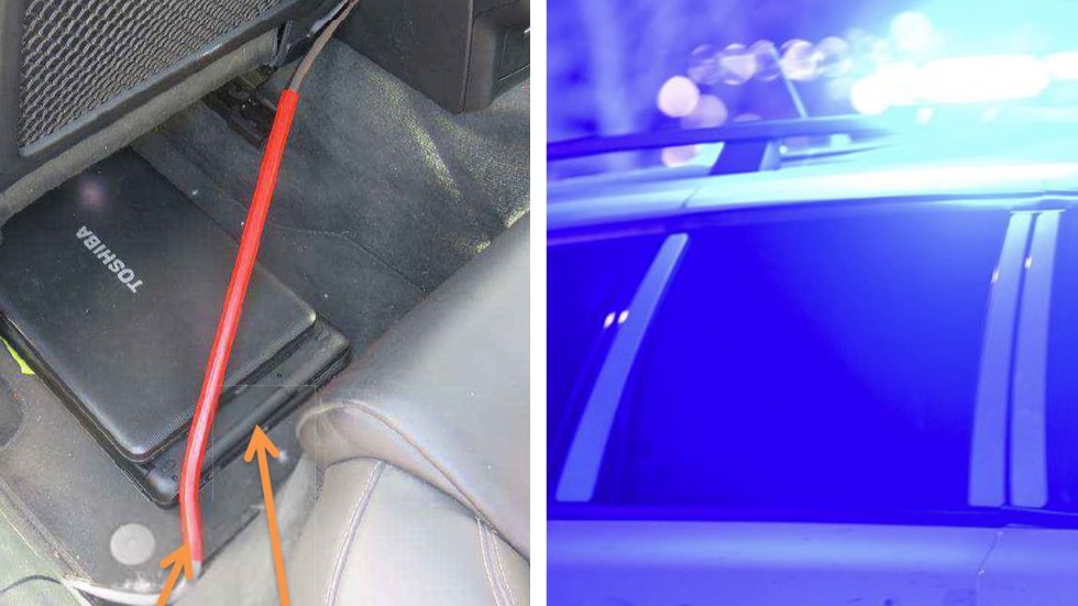 I den stulna bilen, som anträffades i Stockholmsområdet en tid efter rånet, hittade polisen en röd kofot. 