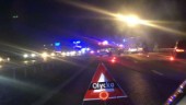 Två fordon i olycka på E4 utanför Linköping
