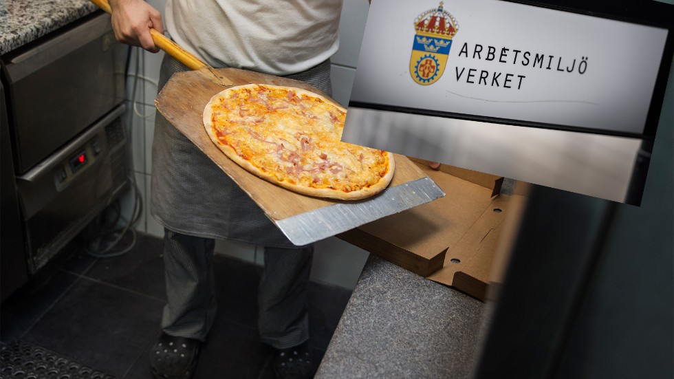 Arbetsmiljöverket hotar med vite på 60 000 kronor om inte bristerna åtgärdas på pizzerian.