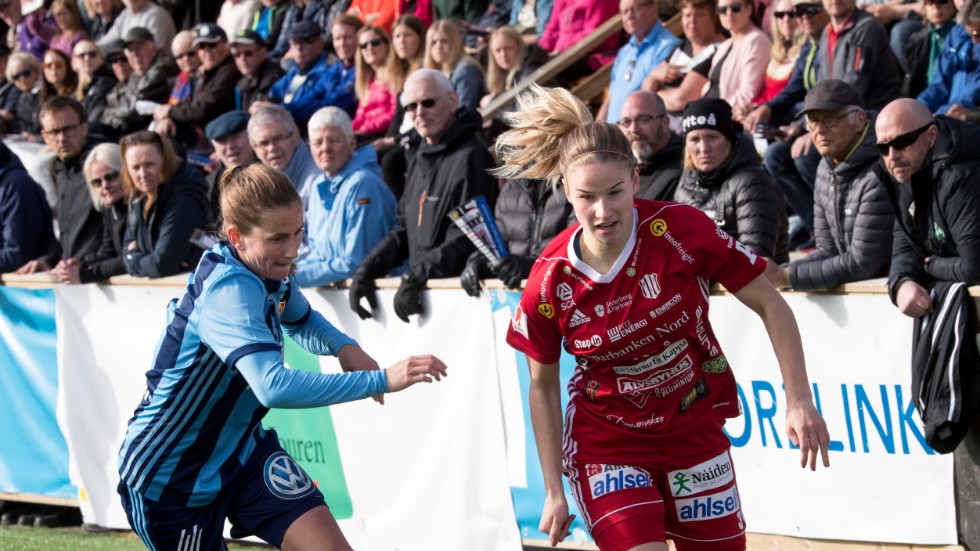 Linnea Selberg slet av vänster korsband under en träning med U23-landslaget.
