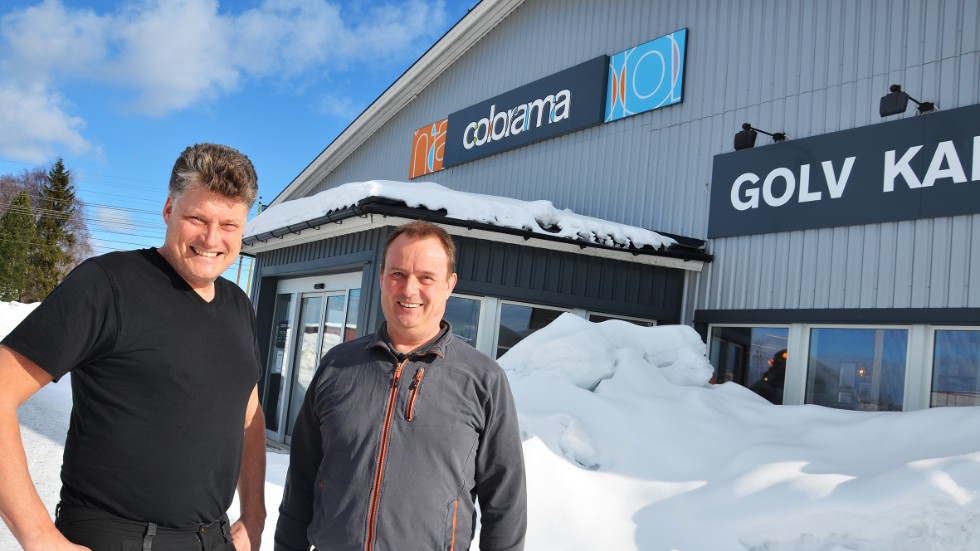 Nu slår delägarna Robert Forsberg och Roger Niemi till med en utbyggnad av Colorama i Boden.