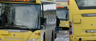 Busschaufför knivhotad vid Framnäs