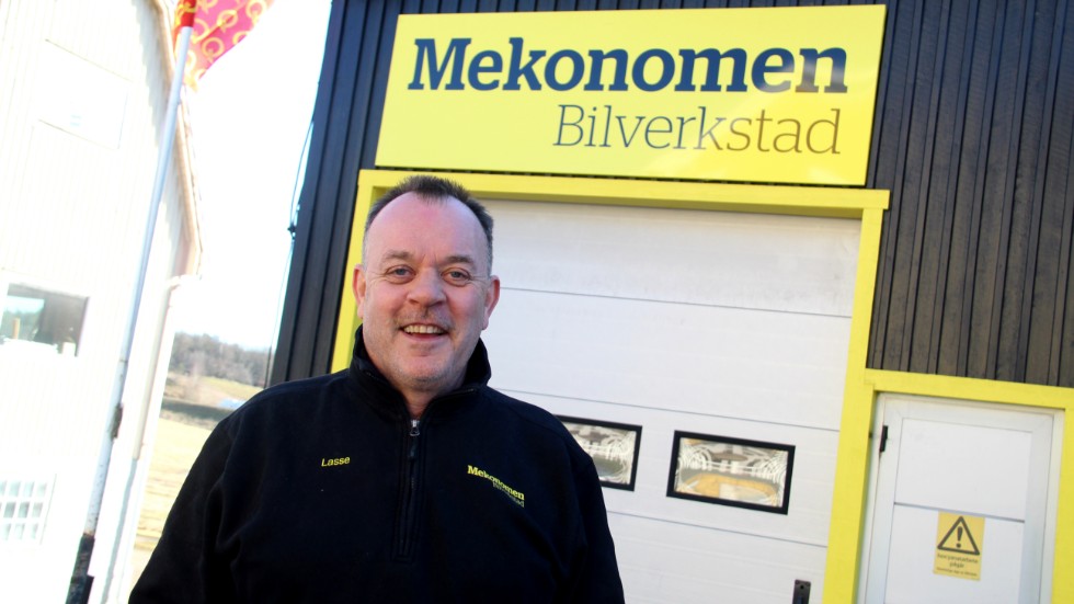 Lars är med sina 15 personer det vanligaste namnet bland företagasledarna i Kinda kommun. En av dem är Lars Pettersson vid Hycklinge bensin och service.