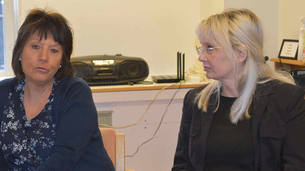 Yvonne Pettersson och Anja Gerstenkorn som är aktivitetsamordnare i Vimmerby kommun pratade vid senaste kurstillfället om vilka aktiviteter som arrangeras på boenden och träffpunkter. 