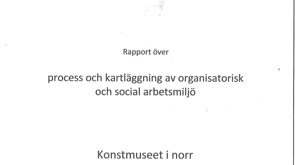 Här är rapporten som Norrbottens Media nekades att ta del av. Men Kammarrätten tyckte annorlunda. 